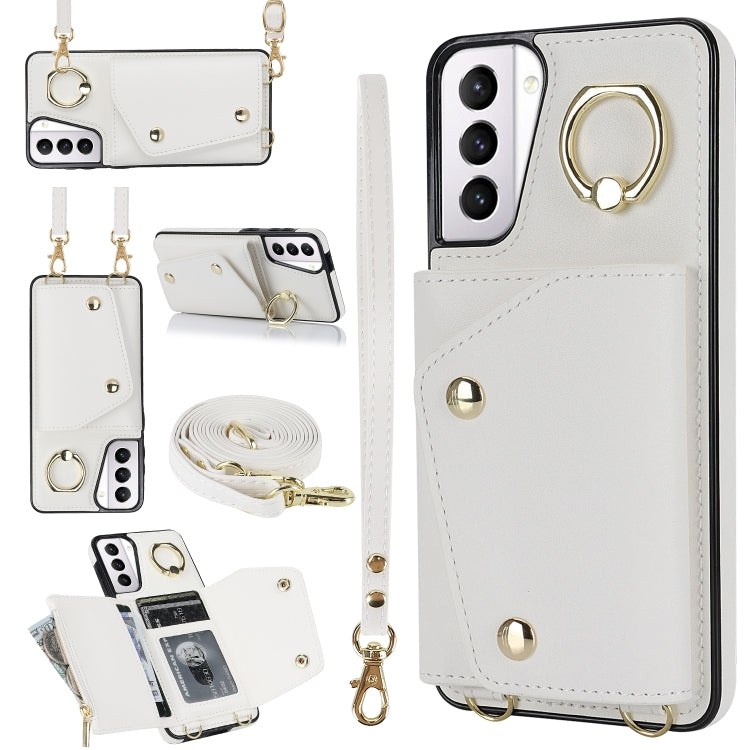 Custodia portafoglio con cerniera per Samsung Galaxy S21 5G