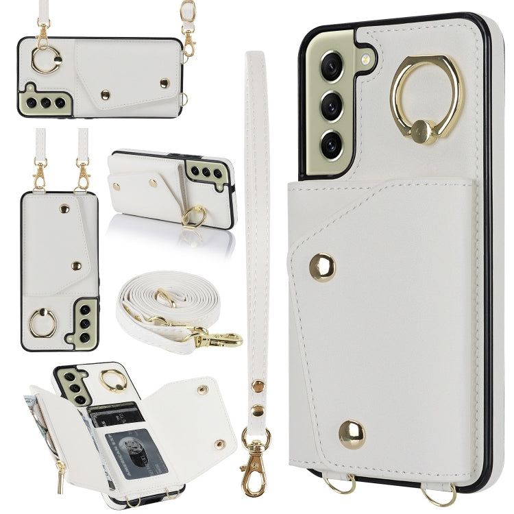 Custodia portafoglio con cerniera per Samsung Galaxy S22 Ultra