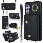 Custodia portafoglio con cerniera per Samsung Galaxy