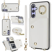 Custodia portafoglio con cerniera per Samsung Galaxy