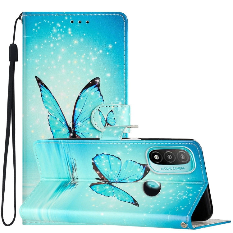 Custodia per telefono in pelle con disegno colorato, For Motorola Moto E20 /E30 /E40, For Motorola Moto G31 / G41