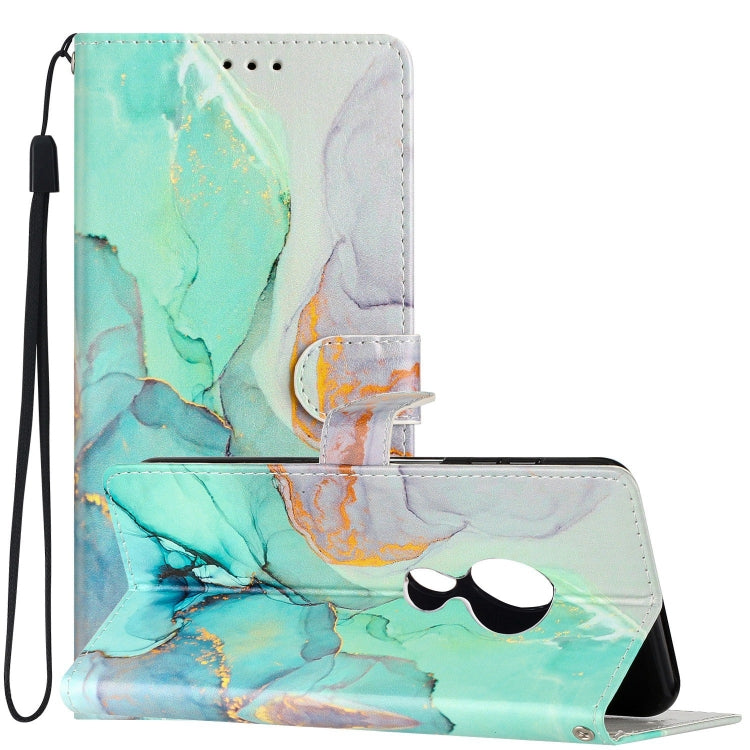 Custodia per telefono in pelle con disegno colorato, For Motorola Moto G7 Power