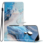 Custodia per telefono in pelle con disegno colorato, For Motorola Moto G7 Power
