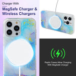 Custodia Magsafe Marmo per iPhone 15 Pro e 14 Pro Max