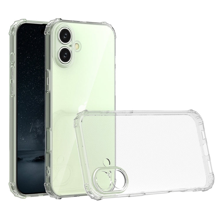 Custodia TPU trasparente per iPhone 15 e 16