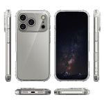Custodia TPU trasparente per iPhone 15 e 16