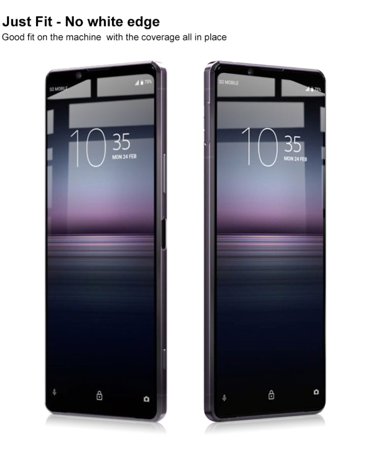 Pellicola in vetro temperato per Sony Xperia 1 e XZ4