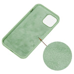Custodia per telefono in silicone tinta unita, For iPhone 15