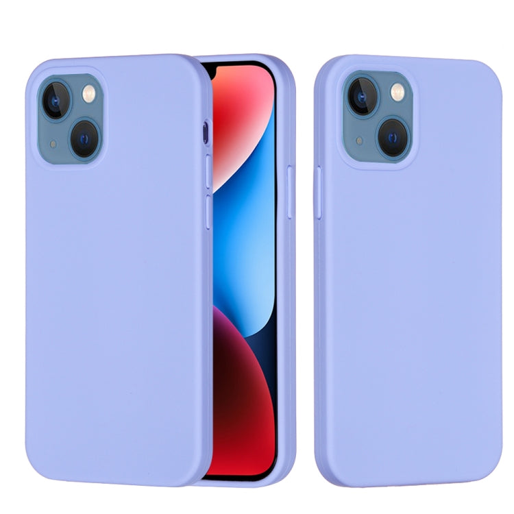 Custodia per telefono in silicone tinta unita, For iPhone 15