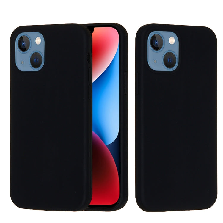 Custodia per telefono in silicone tinta unita, For iPhone 15