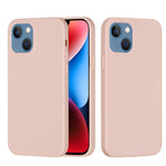 Custodia per telefono in silicone tinta unita, For iPhone 15