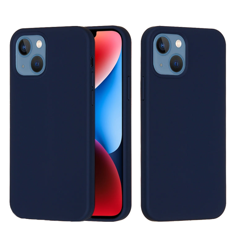 Custodia per telefono in silicone tinta unita, For iPhone 15
