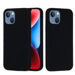 Custodia per telefono in silicone tinta unita, For iPhone 15 Pro, For iPhone 15 Plus