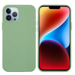 Custodia per telefono in silicone tinta unita, For iPhone 15 Pro, For iPhone 15 Plus