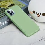 Custodia per telefono in silicone tinta unita, For iPhone 15 Pro, For iPhone 15 Plus