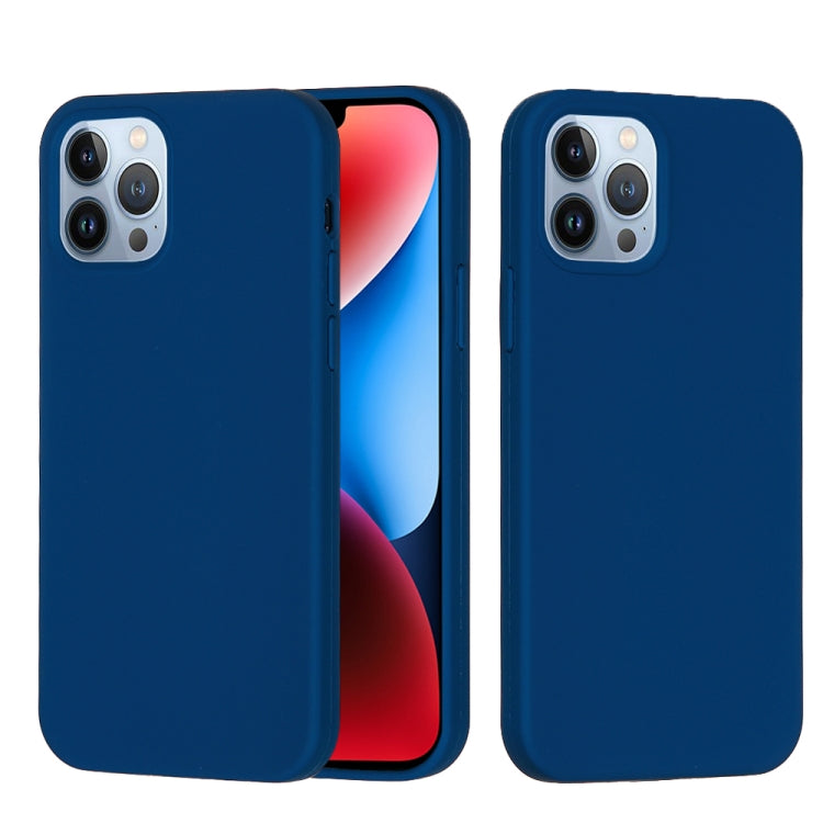 Custodia per telefono in silicone tinta unita, For iPhone 15 Pro, For iPhone 15 Plus