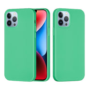 Custodia per telefono in silicone tinta unita, For iPhone 15 Pro, For iPhone 15 Plus