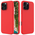 Custodia per telefono in silicone tinta unita, For iPhone Air, For iPhone 16 Pro Max