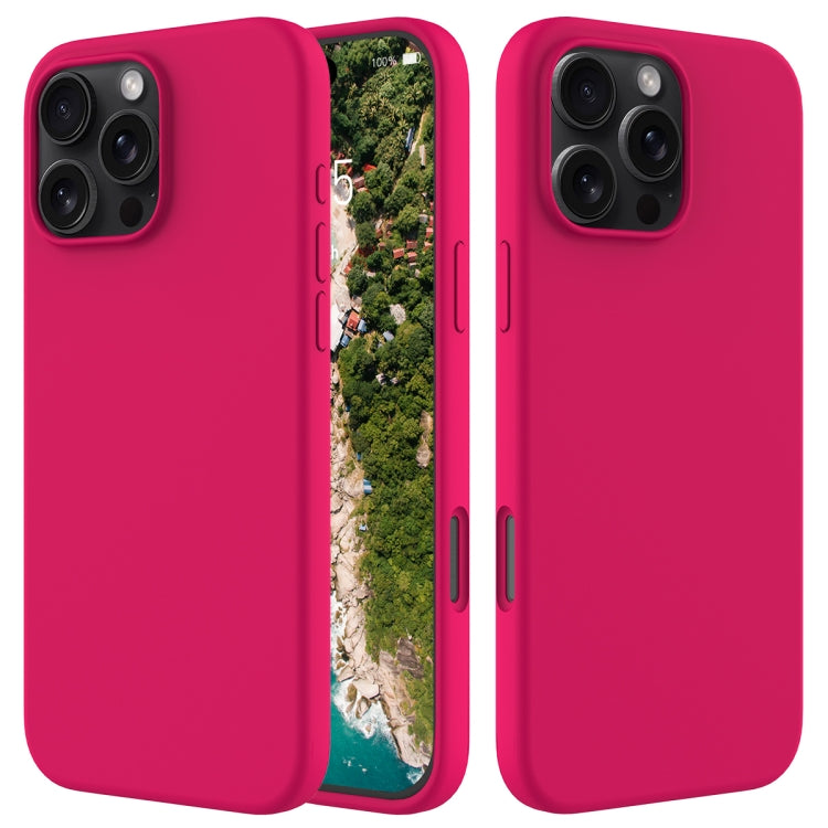Custodia per telefono in silicone tinta unita, For iPhone Air, For iPhone 16 Pro Max