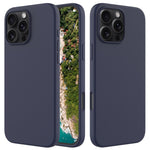 Custodia per telefono in silicone tinta unita, For iPhone Air, For iPhone 16 Pro Max