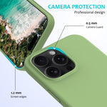 Custodia per telefono in silicone tinta unita, For iPhone 16 Pro, For iPhone 16 Plus
