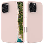 Custodia per telefono in silicone tinta unita, For iPhone 16 Pro, For iPhone 16 Plus