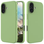 Custodia per telefono in silicone tinta unita, For iPhone 16, For iPhone 15 Pro Max