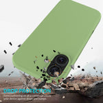 Custodia per telefono in silicone tinta unita, For iPhone 16, For iPhone 15 Pro Max