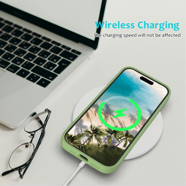Custodia per telefono in silicone tinta unita, For iPhone 16, For iPhone 15 Pro Max