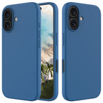 Custodia per telefono in silicone tinta unita, For iPhone 16, For iPhone 15 Pro Max