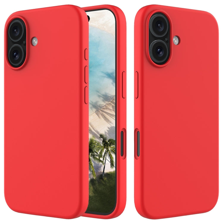 Custodia per telefono in silicone tinta unita, For iPhone 16, For iPhone 15 Pro Max