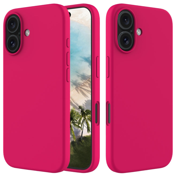 Custodia per telefono in silicone tinta unita, For iPhone 16, For iPhone 15 Pro Max