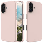 Custodia per telefono in silicone tinta unita, For iPhone 16, For iPhone 15 Pro Max