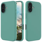Custodia per telefono in silicone tinta unita, For iPhone 16, For iPhone 15 Pro Max