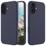 Custodia per telefono in silicone tinta unita, For iPhone 16, For iPhone 15 Pro Max