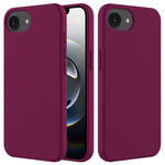 Custodia in silicone per iPhone 16 Pro e 16 Plus