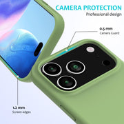Custodia in silicone per iPhone 16 Pro e Plus