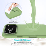 Custodia in silicone per iPhone 16 Pro e 16 Plus