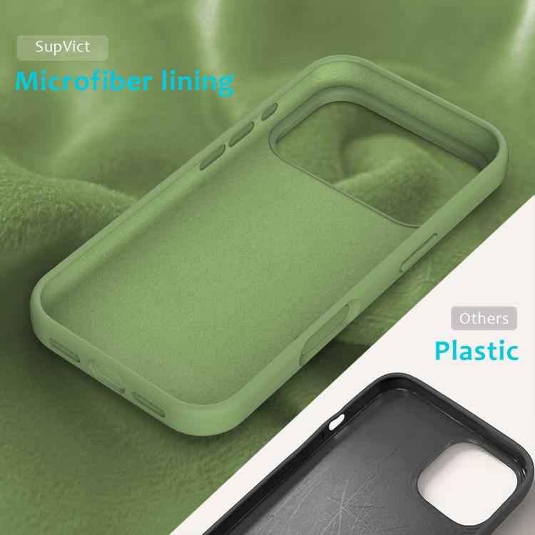 Custodia in silicone per iPhone 16 Pro e 16 Plus