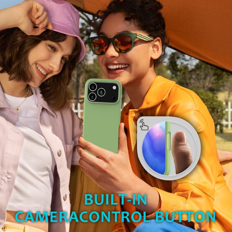 Custodia per telefono in silicone tinta unita, For iPhone 16 Pro, For iPhone 16 Plus