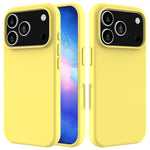 Custodia in silicone per iPhone 16 Pro e 16 Plus
