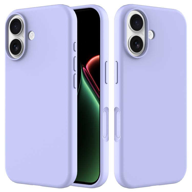 Custodia in silicone per iPhone 16 Pro e 16 Plus