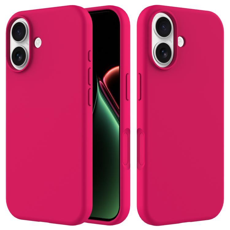 Custodia in silicone per iPhone 16 Pro e 16 Plus