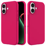 Custodia in silicone per iPhone 16 Pro e 16 Plus