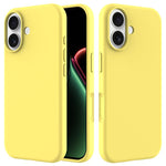 Custodia in silicone per iPhone 16 Pro e 16 Plus