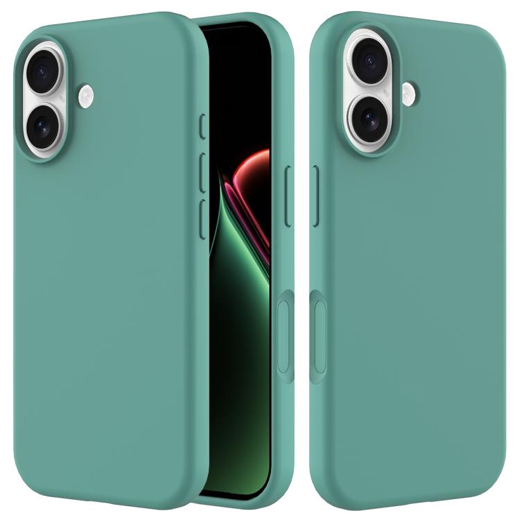 Custodia in silicone per iPhone 16 Pro e 16 Plus
