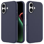 Custodia in silicone per iPhone 16 Pro e 16 Plus