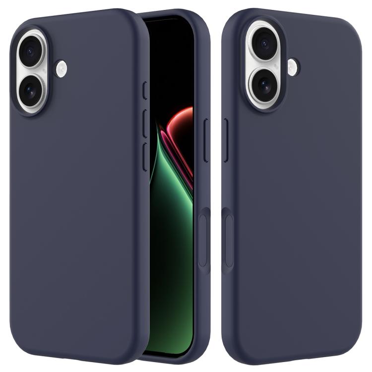 Custodia in silicone per iPhone 16 Pro e 16 Plus