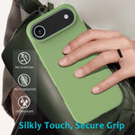 Custodia per telefono in silicone tinta unita, For iPhone Air, For iPhone 16 Pro Max