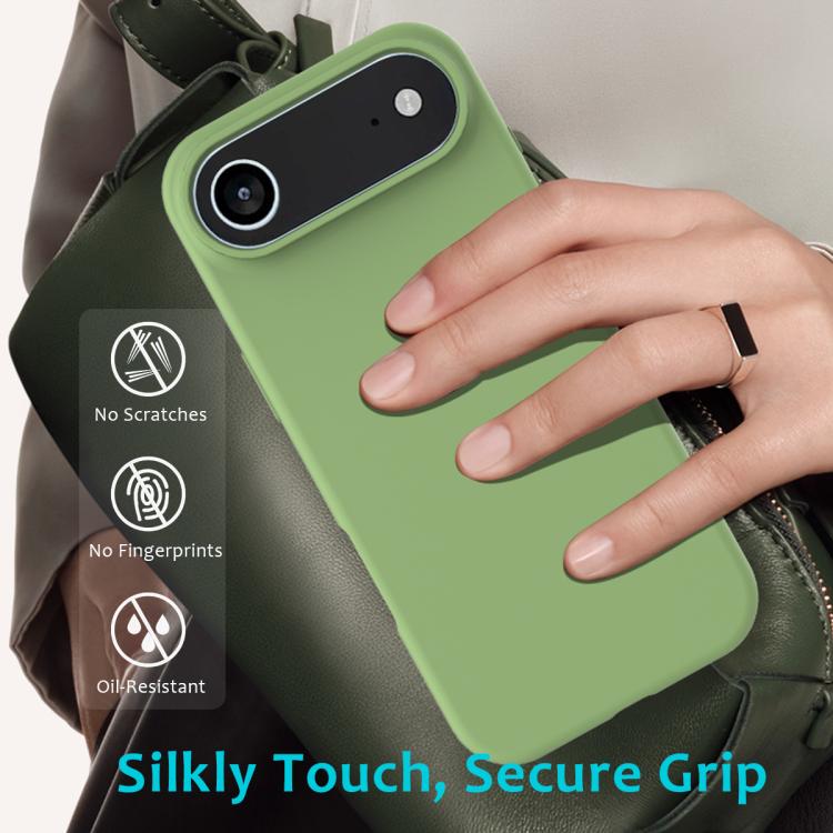 Custodia per telefono in silicone tinta unita, For iPhone Air, For iPhone 16 Pro Max